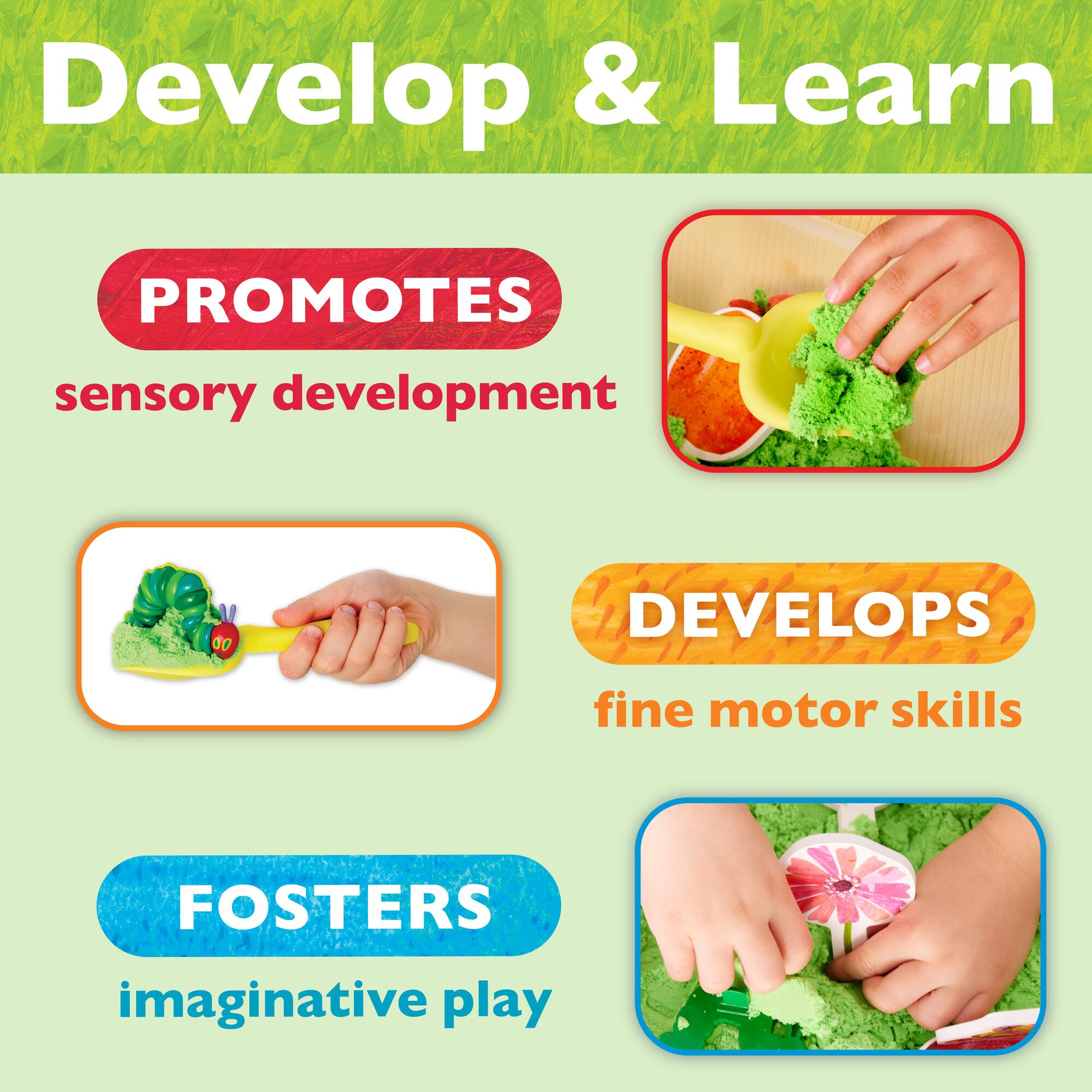 Creativity for Kids® The Very Hungry Caterpillar™ Sensory Bin